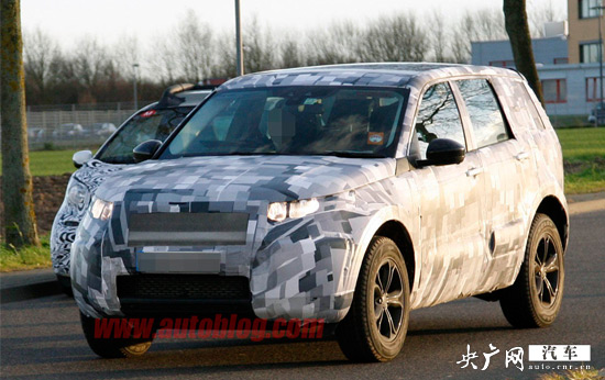 神行者2谍照 大号极光开元棋牌网站路虎新一代(图3)